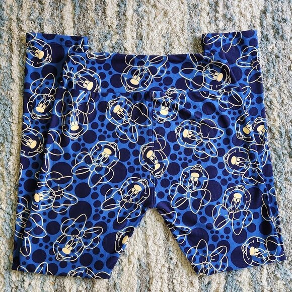 LuLaRoe New One Size Leggings Minnie Mouse - Picture 3 of 5
